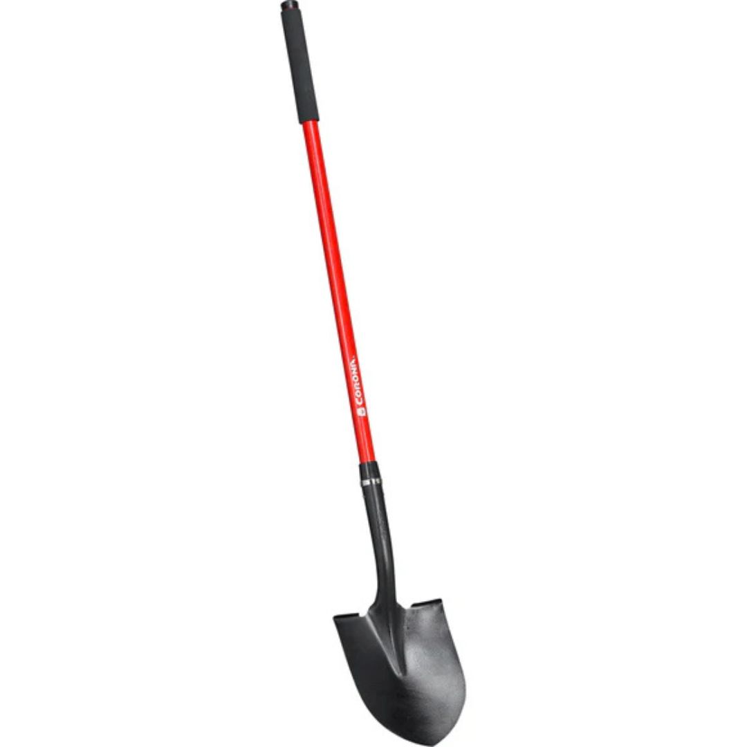 Fiberglass Round Point Shovel – Corona – 48″